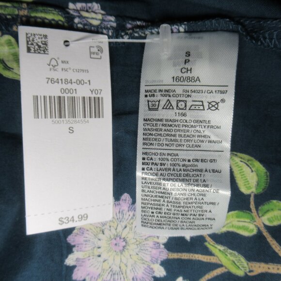 Old Navy Floral Tassel Peasant Top | Size Small | NWT - Picture 11 of 13